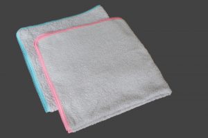 Handdoek met kantband
